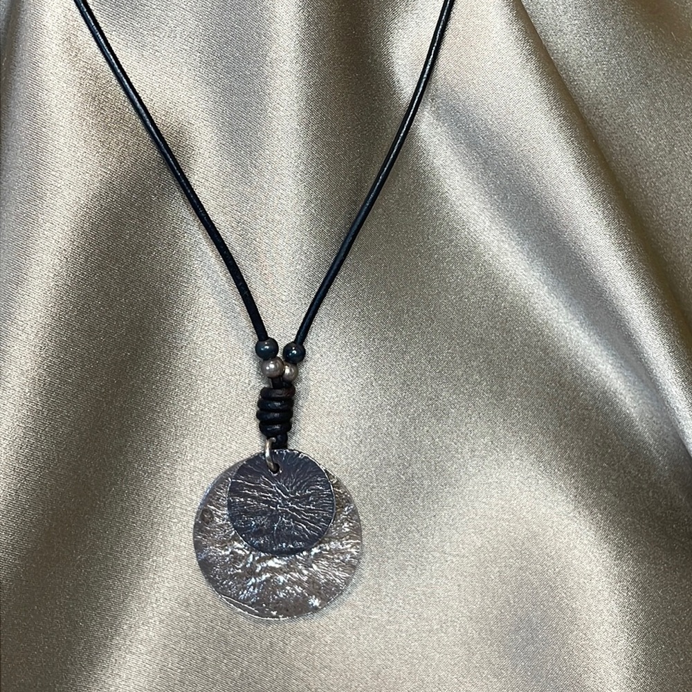 Vintage Silpada 925 Sterling Native American Necklace N1710 17”